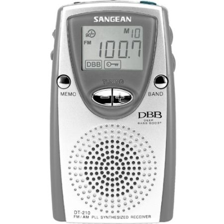 Sangean DT-210 Portable Radio Tuner