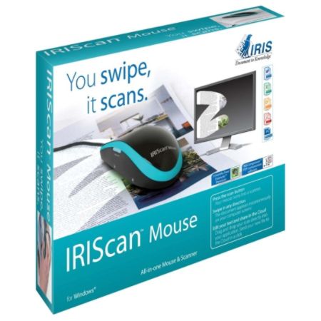 I.R.I.S IRIScan Color Mouse Scanner, Black, QZ9023