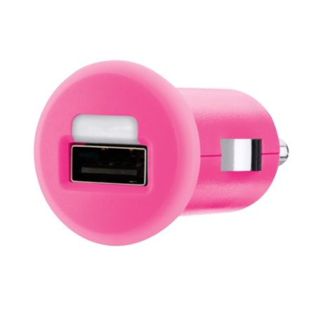 Belkin&reg; MIXIT Micro USB Car Charger, Pink