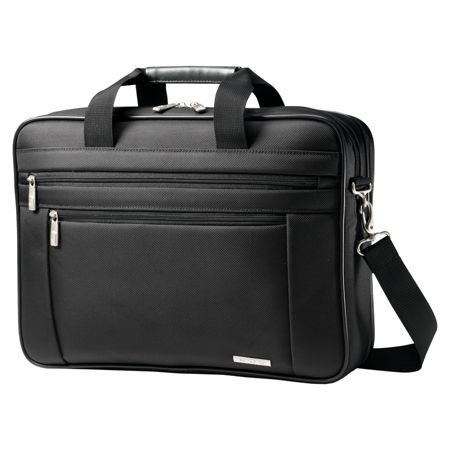 Samsonite&reg; Classic Business Briefcase, 12" x 16.5" x 4.5", Black