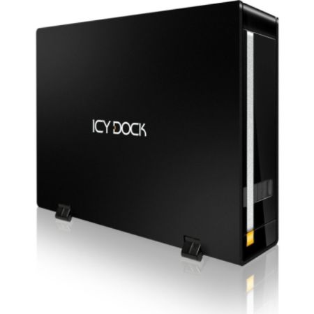 Icy Dock MB559U3S-1SB Drive Enclosure External - Matte Black