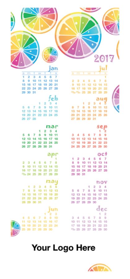 Rainbow Economy Calendar