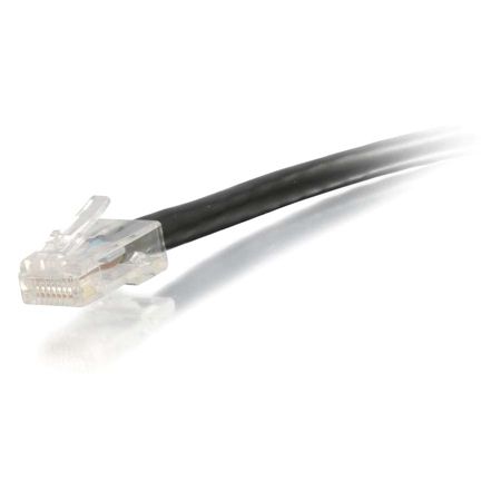 25ft Cat5e Non-Booted Unshielded (UTP) Network Patch Cable - Black