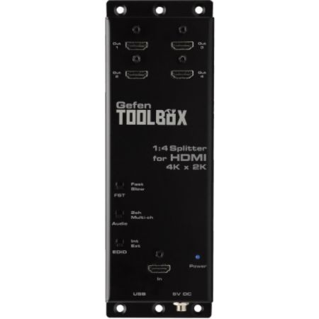 Gefen 1:4 Splitter for HDMI with Ultra HD 4Kx2K Support