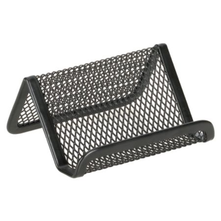 OfficeMax Mesh Business Card Holder Black by Office Depot & OfficeMax