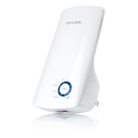 TP-LINK TL-WA850RE 300Mbps Universal Wi-Fi Range Extender, Repeater, Wall Plug design, One-button Setup, Smart Signal Indicator