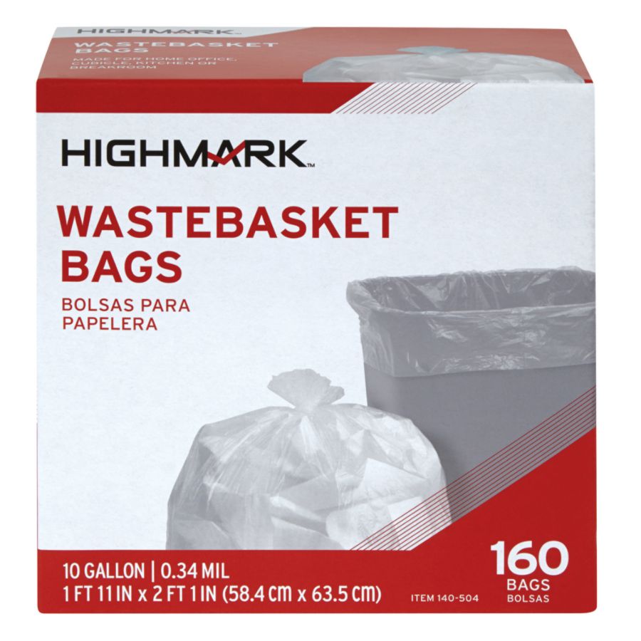 Highmark Trash Bags 10 Gallons Box