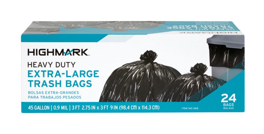 Highmark Trash Bags 45 Gallons Box