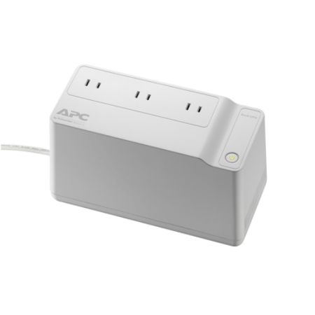 APC BackUPS BGE70 3-Outlet Home Network Uninterruptible Power Supply, 125VA/75 Watts