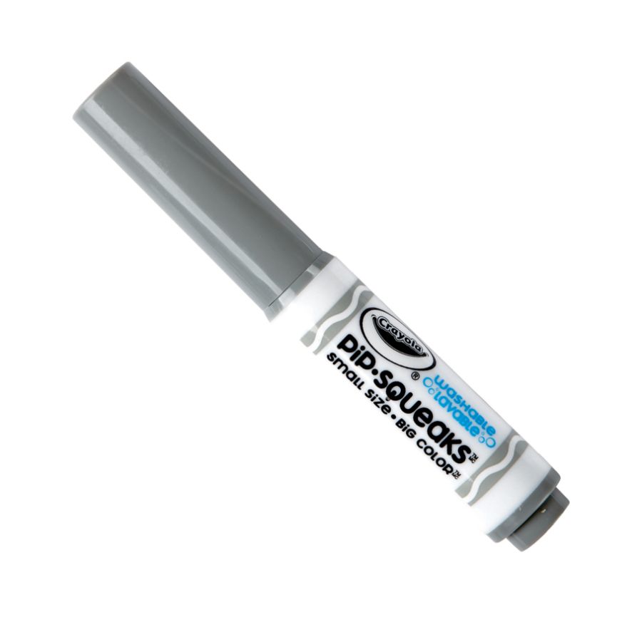 grey crayola marker
