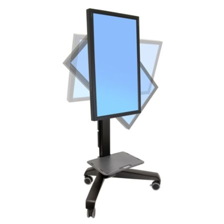 Ergotron&reg; Neo-Flex&reg; Mobile MediaCenter VHD Display Stand, Black