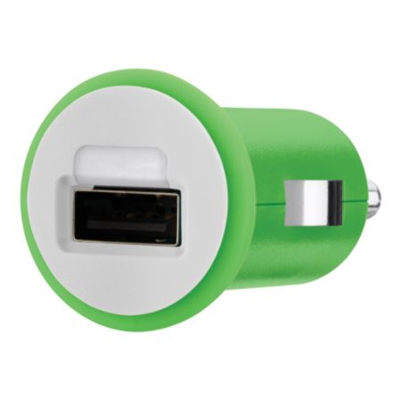 Belkin&reg; MIXIT 10-Watt Car Charger, Green