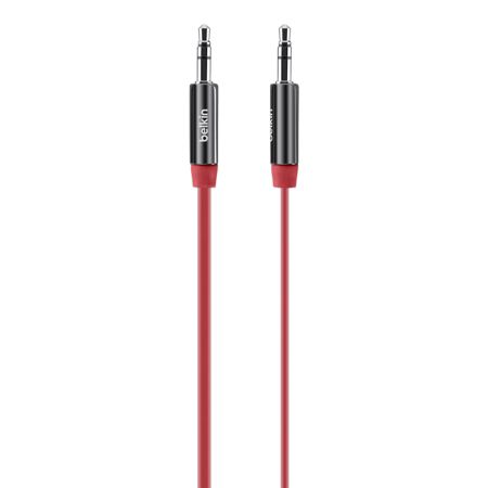 Belkin&reg; MIXIT Auxiliary Cable For iPod&reg; & iPhone&reg;, Red