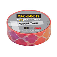 Scotch Expressions Washi Tape 58 x Scotch Expressions Washi Tape 58 x