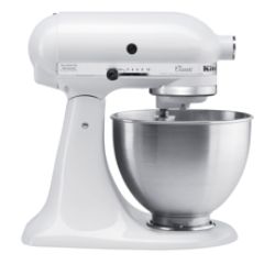 KitchenAid 4.5 Quart Tilt-Head Stand Mixer, White