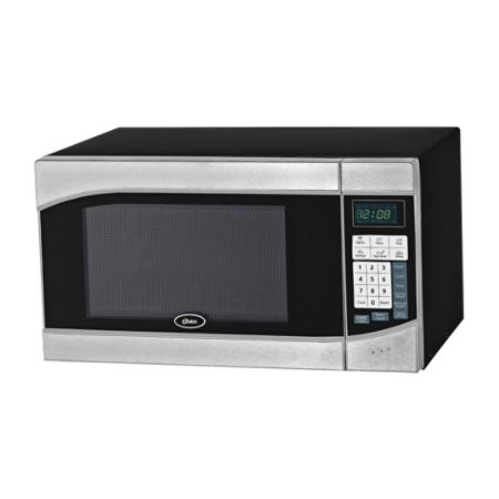 Oster 0.9 Cu Ft Countertop Microwave, Black