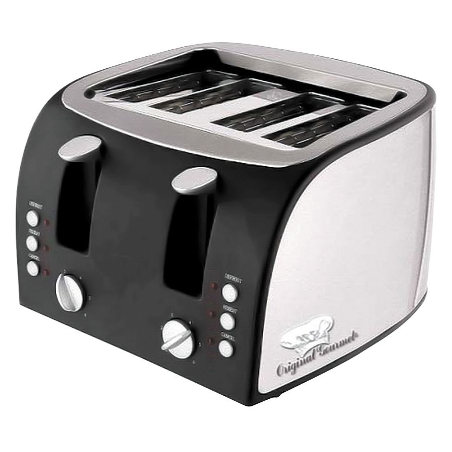 CoffeePro Adjustable Slot 4 Slice Toaster