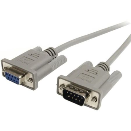 StarTech.com 10 ft Straight Through Serial Cable M/F