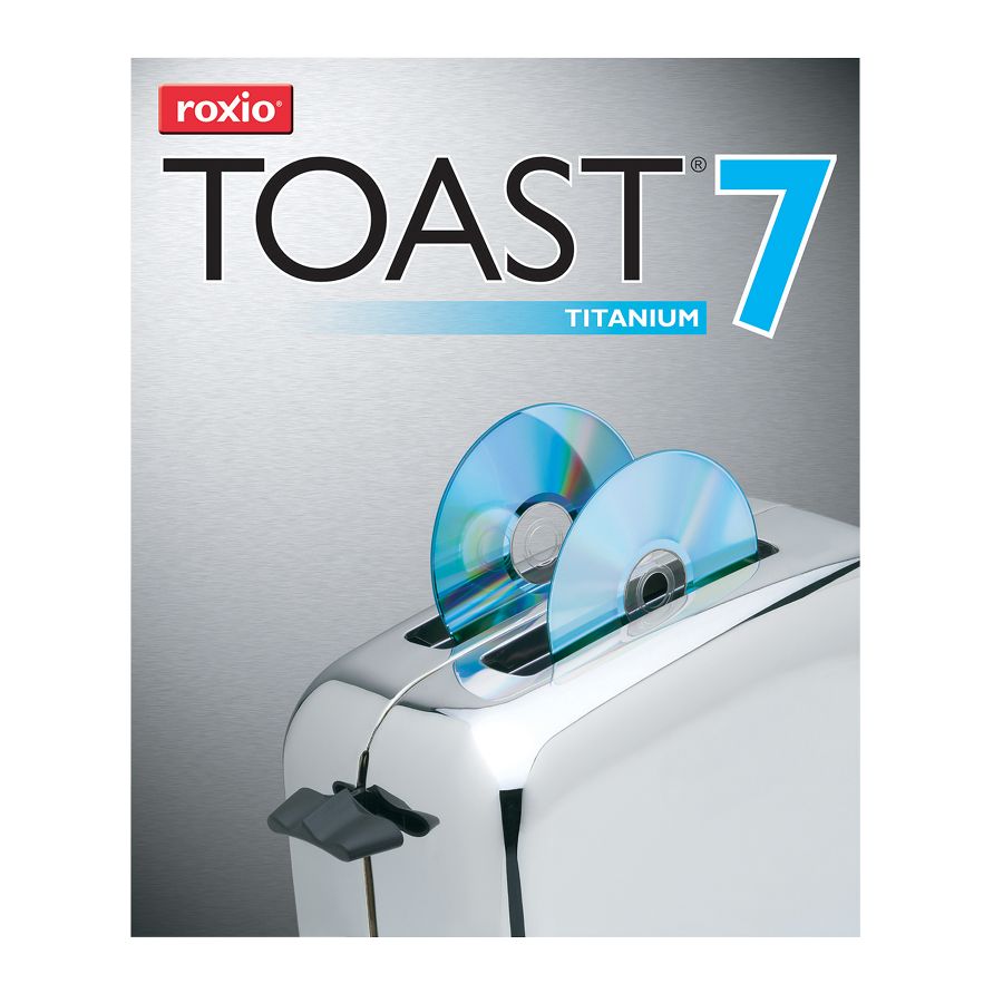 Roxio® Toast® 7 Titanium, For Mac, Traditional Disc