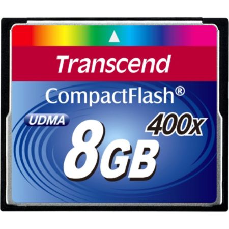 Transcend TS8GCF400 8 GB CompactFlash