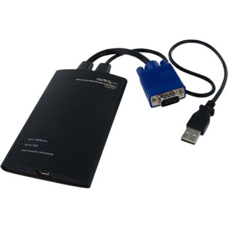 StarTech.com KVM Console to USB 2.0 Portable Laptop Crash Cart Adapter