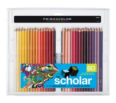 Prismacolor Scholar Colored Pencils 60 Colored Pencils By Office Depot ...