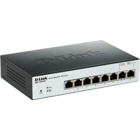 D-Link EasySmart 8-Port Gigabit PoE Switch