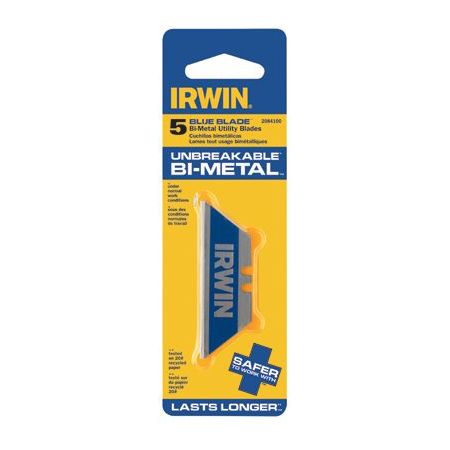 IRWIN Bi-Metal Utility Blades, 5/pack