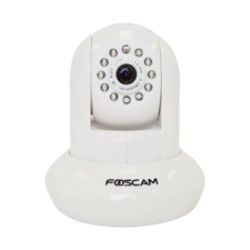 Foscam Pan/Tilt Wireless IP Indoor Camera With IR Filter, White