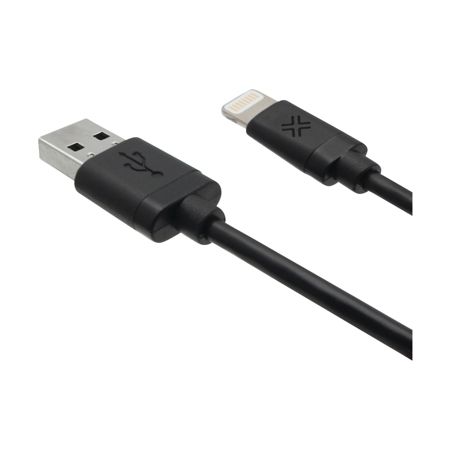 Lenmar&reg; USB Lightning Charge And Sync Cable For 5th-Generation iPod touch&reg;, 7th-Generation iPod nano&reg;, iPhone&reg; 5, iPad&reg; With Retina Display And iPad mini, 6', Black