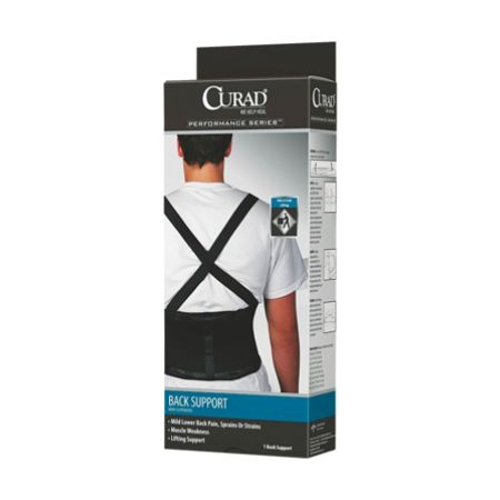 CURAD&reg; Back Support, Large, Black
