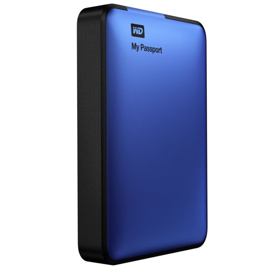 My Passport 2TB External USB 3.0 Portable Hard Drive, Blue
