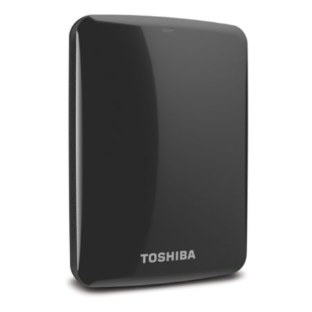 Toshiba Canvio&reg; Connect Portable USB 3.0 Hard Drive, 1TB, Black