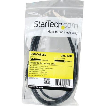 StarTech.com 2m USB 2.0 A to A Cable - M/M