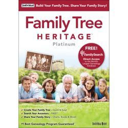 Family Tree Heritage Platinum 9.3, Download Version