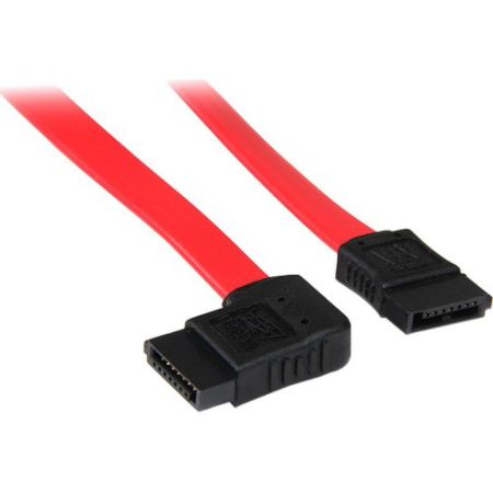 StarTech.com 12in SATA to Right Side Angle SATA Serial ATA Cable