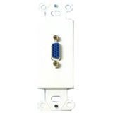 C2G 1 Socket Decorative-Style Video Insert