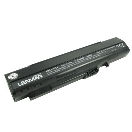 Lenmar&reg; LBARA72X Battery For Acer Aspire One A110-1691, One (Black) And One A110X Notebook Computers