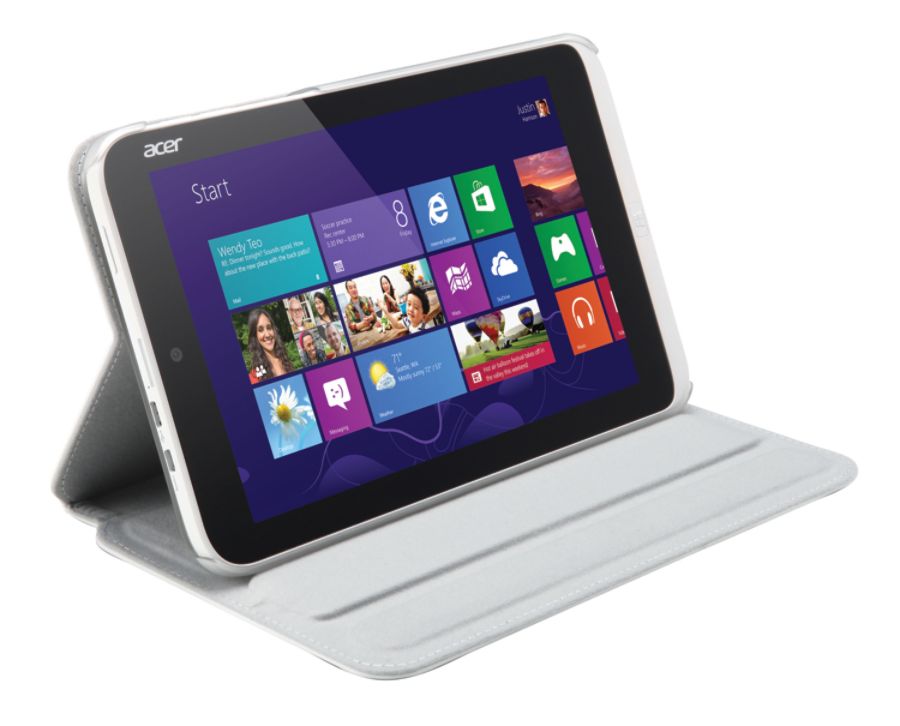 Acer&reg; Iconia W3-810 Tablet Protective Case, White