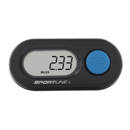 Sportline 340 DS Step & Distance Pedometer, Black, WV1055BK