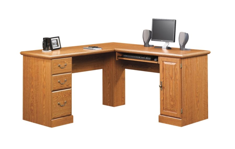 Sauder Orchard Hills Corner Computer Desk Carolina Oak by ...