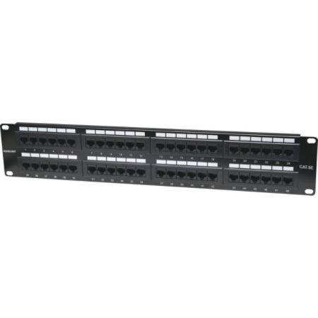 Intellinet Cat5e UTP 48-Port Patch Panel, 2U