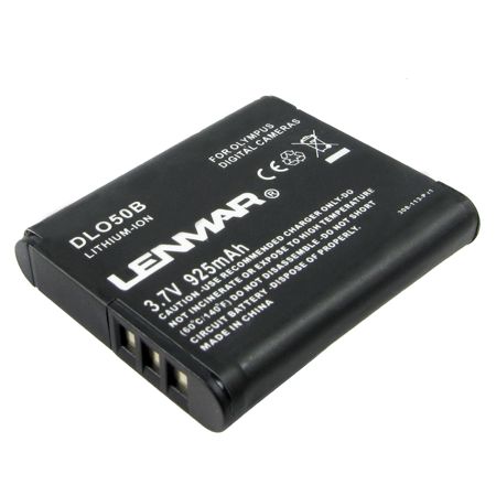 Lenmar&reg; DLO50B Battery For Olympus mju 1010, 1020, 1030SW And Stylus 1010 Digital Cameras