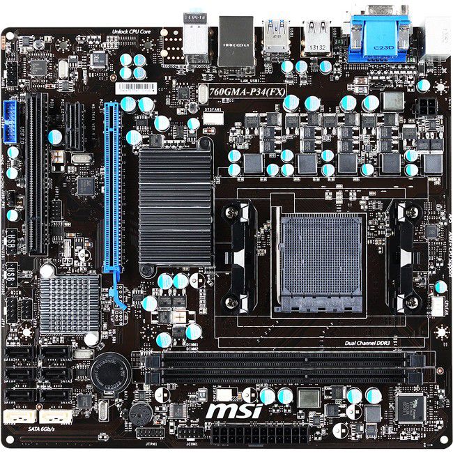MSI 760GMA P34 FX Desktop Motherboard