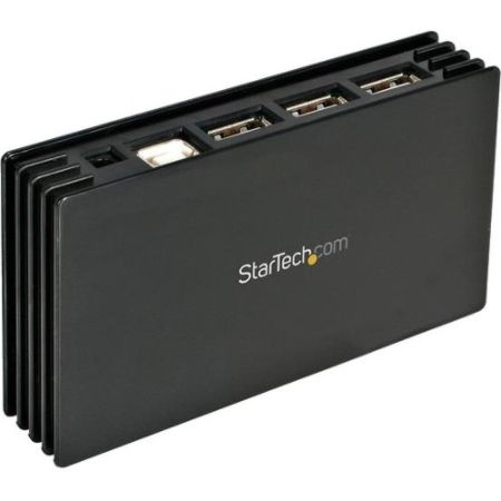 StarTech.com 7 Port Compact Black USB 2.0 Hub