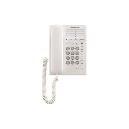 Panasonic&reg; Integrated Telephone System, White, KX-TS550W