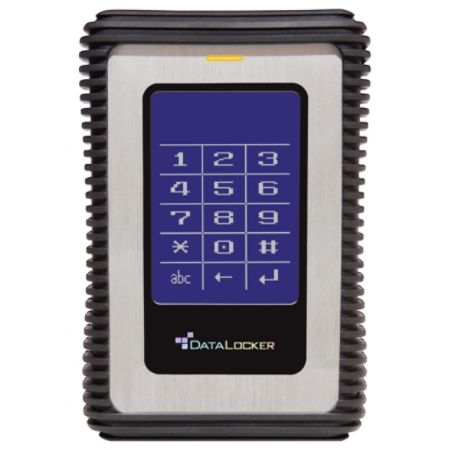DataLocker DL3 1.5 TB Encrypted External Hard Drive with RFID Two-Factor Authentication