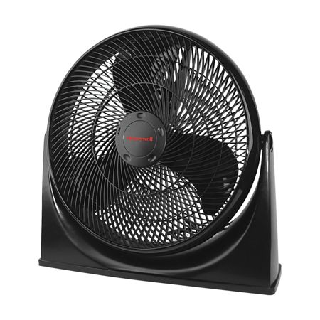 Honeywell Turbo Force Power 18" 3-Speed Floor Fan, Black