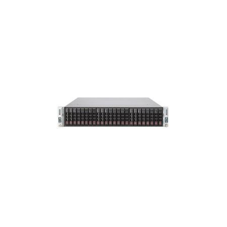 Supermicro SuperServer 2027TR-H71RF Barebone System - 2U Rack-mountable - Intel C602 Chipset - 4 Number of Node(s) - Socket R LGA-2011 - 2 x Processor Support - Black