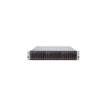 Supermicro SuperServer 2027TR-HTFRF Barebone System - 2U Rack-mountable - Intel C602 Chipset - 4 Number of Node(s) - Socket R LGA-2011 - 2 x Processor Support - Black